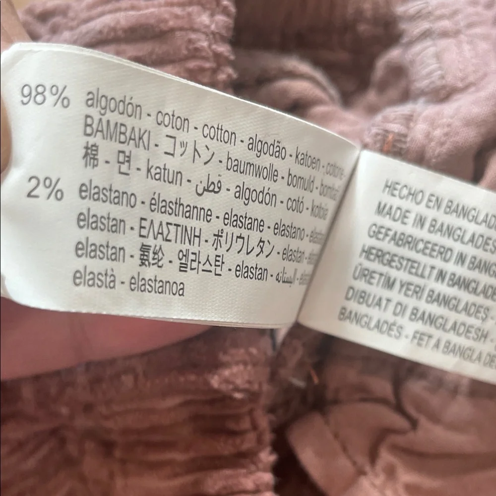 Like New Zara Kids Corduroy Trousers in Brown - Picture 4 of 4